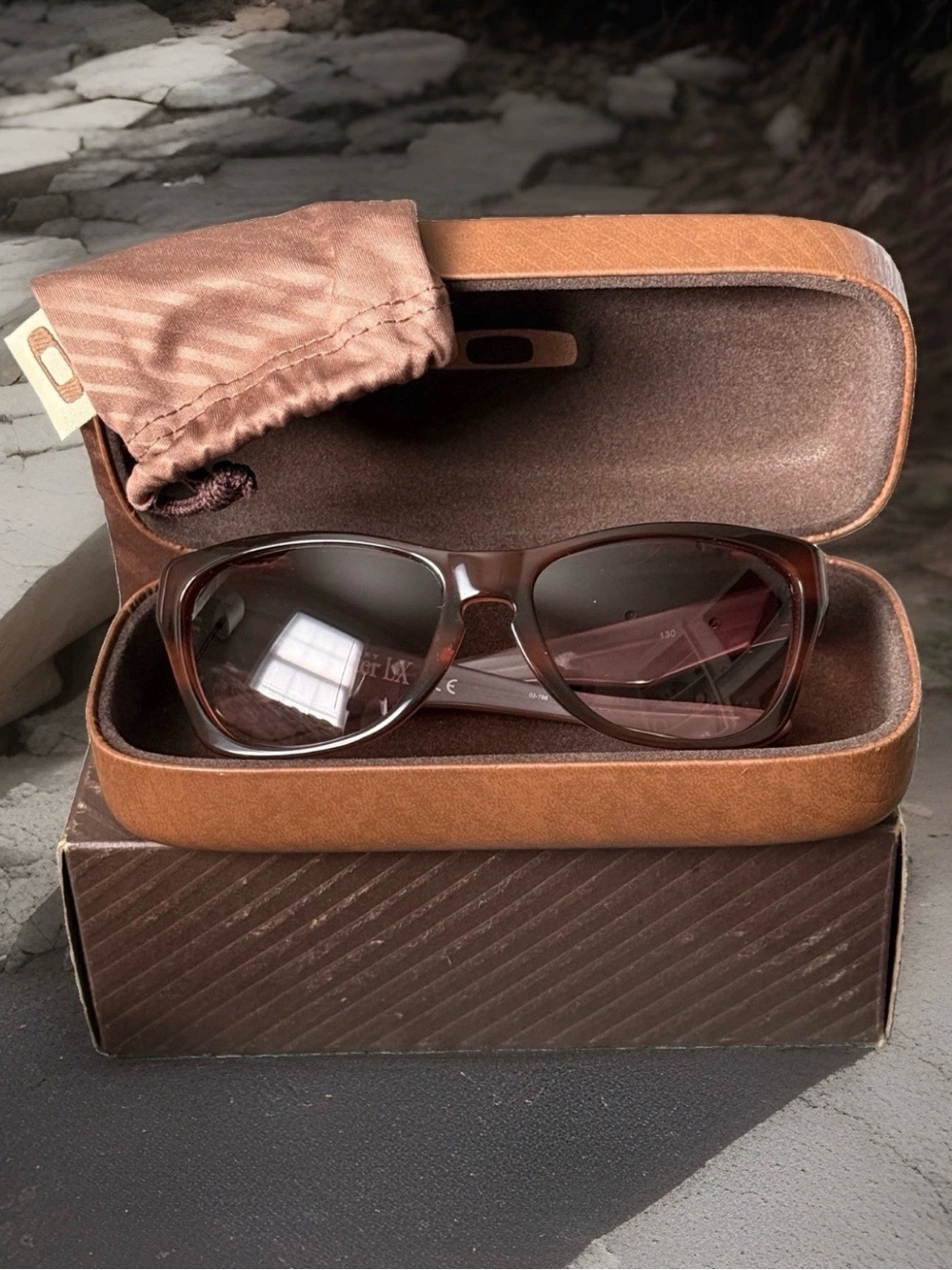 NEW OAKLEY JUPITER LX Lavender Tortoise G40 Black Gradient Sunglasses 03-766 NIB